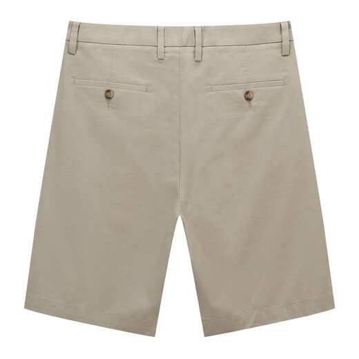 Tanzen mit dem Wolf [Ice Seidenstoff] Sommerkühle, atmungsaktive, vielseitige, glatte und hautfreundliche Gelegenheitsshorts für Männer 701 Khaki 30