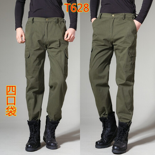 左斯客工作裤男质劳保耐磨电焊防烫春夏工地干活上班工装裤工作服裤子 826夏天薄款四兜 160
