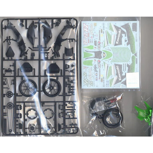 田宫（TAMIYA）1/12摩托车机车川崎Kwasaki忍者NINJA拼装车模仿真模型摆件进口 川崎NINJA ZX-RR 14109