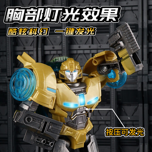 Black Mamba Taiba Transformation Toy King Kong Alloy Version Optimus Figure Pillar Megatron Autobot Robot Figure Model Wasp God of War (with lights)