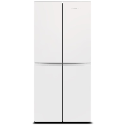 Xinfei 363 liters 58cm built-in refrigerator cross-door energy-saving household refrigerator four-door multi-door energy-saving refrigerator white 363 liters deep 583mm ultra-thin