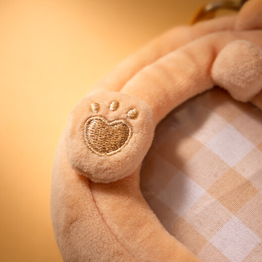 Deli Butterbär Co-Branded Plush Crossbody Bag Kopfhörerbeutel Kosmetische Aufbewahrung Tasche tragbar und süßes Erscheinungsbild Hy702