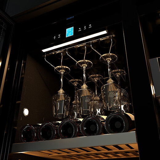 BAIKAILUN thin red wine cabinet constant temperature wine cabinet embedded household wine beverage tea thermostat commercial display refrigerator air-cooled frost-free 1.8 meters single temperature ~ (full display model) 170 bottles thin section