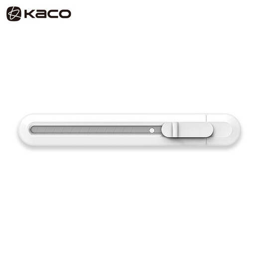 
KACO Lemai utility knife desktop office supplies student stationery paper cutter white (sucking card) K1416