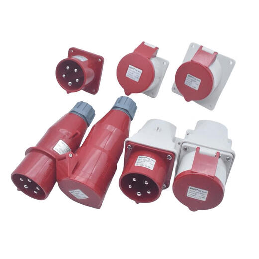 CLCEY工业插头插座TYP235明暗装座16A32A5芯防水航空连接器TYP285 16a5芯明装插座typ6623