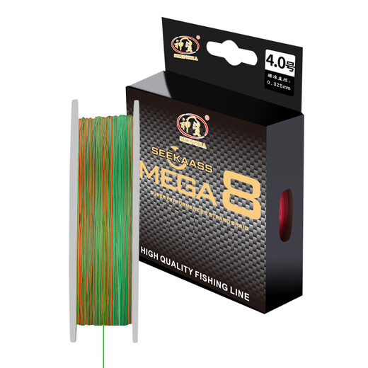 Shenha Nr. 1,5 8 geflochtene PE-Linie geflochtene 100 Meter Super-Zug-Wege-resistente zehn Meter