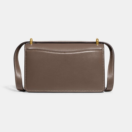 蔻驰（COACH） Bandit Crossbody 女士斜挎包 简约时尚翻盖式单肩包礼物 CD724 棕色
