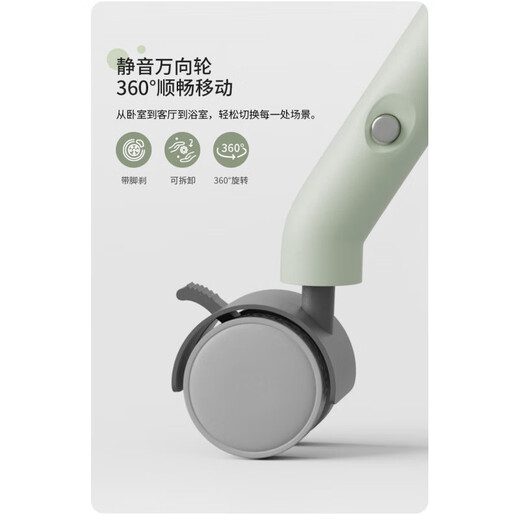 VALDERA尿布台婴儿护理台多功能可折叠新生宝宝换尿布洗澡抚触台 莫兰迪灰-升降款[三档调节+万向 其他组装支架结构