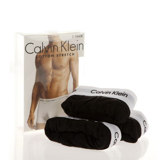 Calvin Klein CK Men's Boxer Briefs Set 3 Pack Gift for Boyfriend U2664G 001 Black L