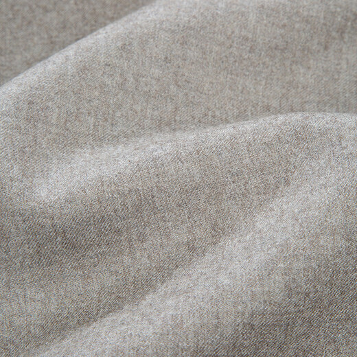 Dongbolini Men's Autumn and Winter New Wool Parka Windbreaker Removable Hat Casual Jacket Brown M 48