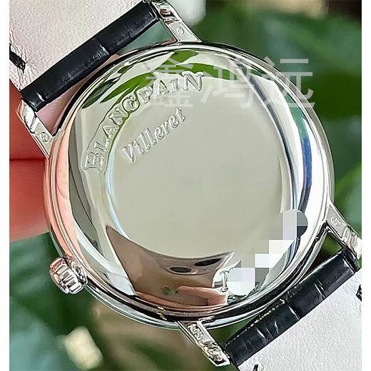 [SECUESTA 99 NUEVO] Blancpain Men's Watch Serie Classic Series Mechanical Watch Mechanical Steel Moon Phase Mes Mes Semana Swiss Second Hand Luxury Men's Reloj 38 mm Disco blanco 6223-1127-55B