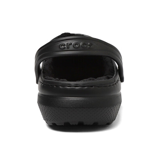 
crocs Crocs children's shoes New warm hole shoes Comfortable home winter cotton slippers 207010_060 Black 33-34 Inner length is about 208mm
