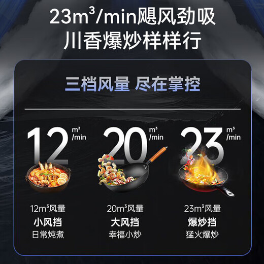 海尔（Haier）油烟机大吸力家用吸油烟机顶侧底三吸抽油烟机23风量纤薄7字型免拆自清洗挥手智控leader PL9721Q 【单烟机】顶测底五吸丨自清洁