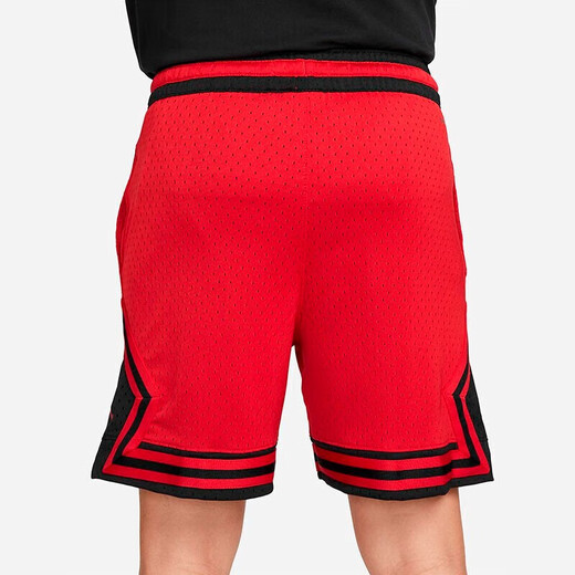 Nike (Nike) Pantalones de pantalones para hombres 2025 Spring New Jordan Sports Pantalones sueltos cómodo, sin alivio, sin aliento, pantalones de cinco puntos DH9076-687 RED S