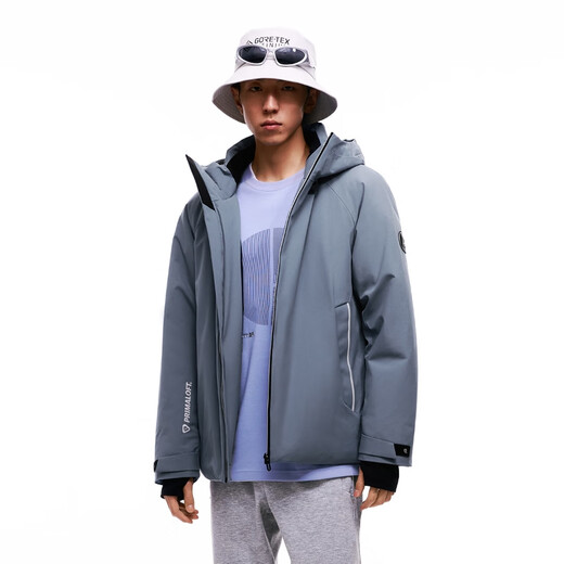 
Jack Jones (JACK/JONES) Spring Men's Cotton Clothes Fashionable All-Match Drawstring Adjustable Hooded Personalized Cotton Clothes Warm Jacket Men's Clothes E42 Fantasy Blue M 175