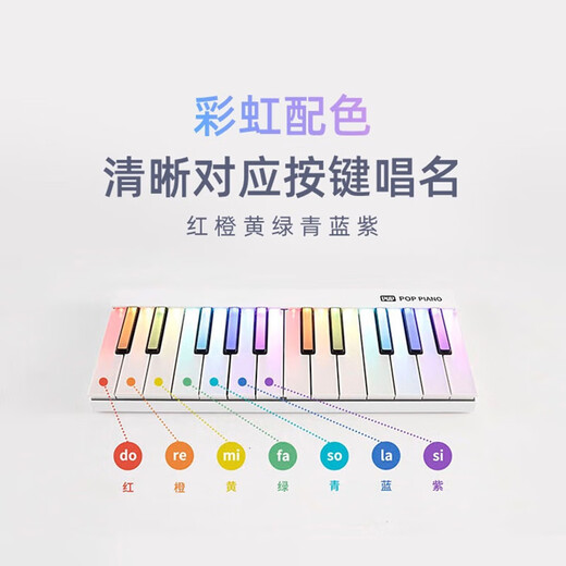 Bubble Self-Study MIDI Keyboard Intelligent Professional Self-Study Children Adult Enlightenment Early Education Puzzle Classic Black-72 Keys