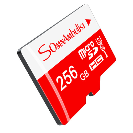 SomnAmbulist速内存卡 行车记录仪监控摄像头无人机switch手机平板高速TF存储卡 128GB