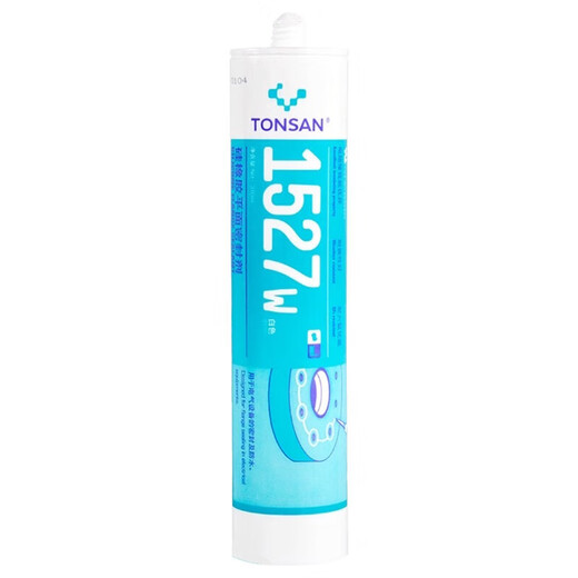 可赛新可赛新 TONSAN 1587耐高温透明硅橡胶金属平面密封剂发动机汽修防 1592 红色 310ml 整箱/50支