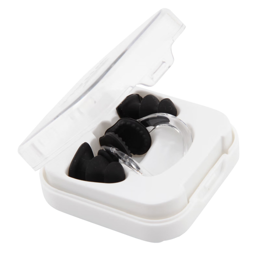 Whale Swimming Training Earplugs Nose Clip Silicone Case in Box Preferred Combination Comfortable Fit Soft Waterproof Earplugs Nose Clip White/Nose Clip Earplugs