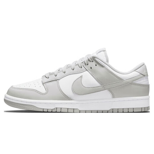 
Nike men's shoes 2025 summer new DUNK LOW sports shoes retro board shoes rubber sole low top light casual shoes white mist gray DD1391-103 45