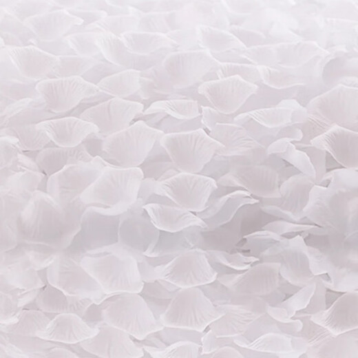 Hand sprinkled fake rose petals, non-woven fabric simulated petals, proposal, birthday, romantic party scene layout decoration props, blue and white gradient petals*10 pack