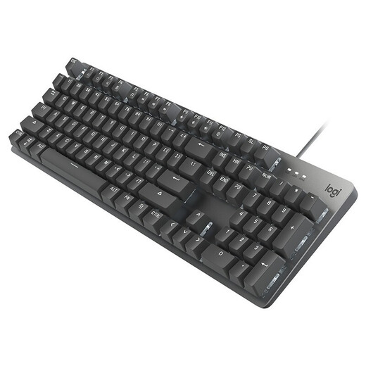 罗技（Logitech）K845 机械键盘 有线键盘 全尺寸游戏办公电竞键盘 红蓝撞色键帽 星座键帽 粉色渐变键帽 K845红轴-红色键帽