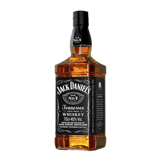 杰克丹尼（Jack Daniels）黑标 美国田纳西州 调和型威士忌  700ml 40度 进口洋酒