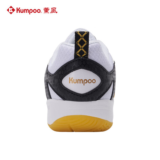 Xunfeng off-code Xunfeng badminton shoes for men and women new training shoes shock-absorbing and breathable professional competition sports shoes non-slip and wear-resistant E18 white and black 43