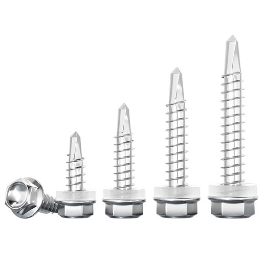 Tianzhuo Hardware 304/316 stainless steel external hexagonal drill tail screws self-tapping self-drilling dovetail nails 3.9M4.2M4.8M5.5M6.3 M3.9*13-50 only 304