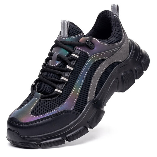 腾安达劳保鞋透气女款式小码男通款钢包头防砸防穿刺耐油夏季轻便软底 718四季款（女士拍小一码数） 39 (245mm)