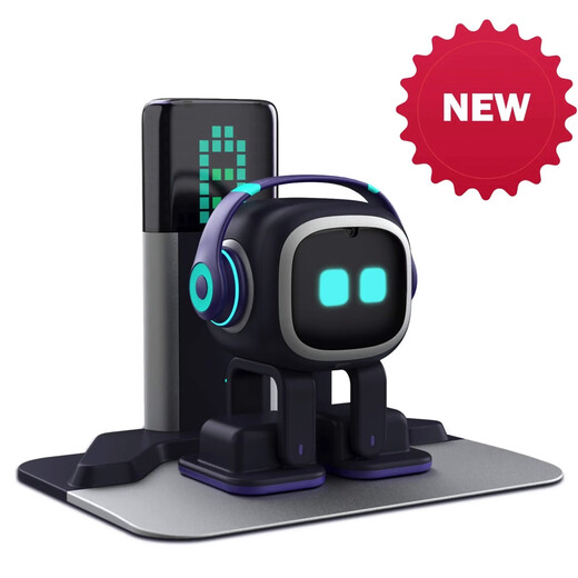 
emo intelligent emotional robot desktop plaything Ai voice interaction support access to GPT smart Ai Emo GoHome version (send clothes)