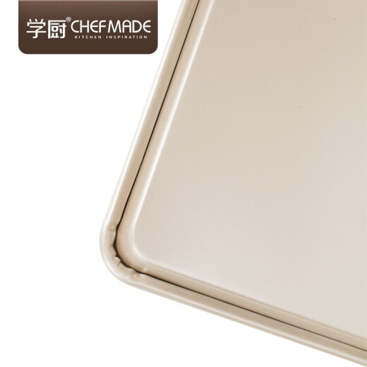 Aprenda a cocinar bandeja para hornear comercial Gran tamaño comercial 60x40 Doble de oro High Gold No-Stick Rectangular Ala de ala para hornear Bande