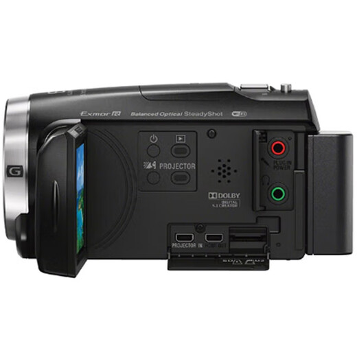 Sony (SONY) HDR-PJ675 HD digital camera portable 30x zoom with projection Five-axis anti-shake Sony PJ675 built-in WiFi five-year warranty Package 1 64G+ dedicated camera bag+UV mirror