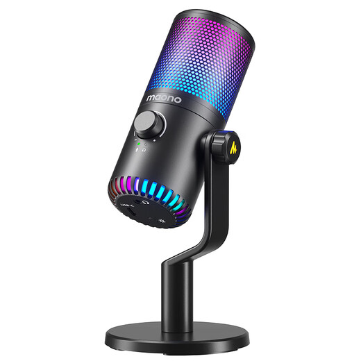 Flash maono game microphone computer live broadcast mobile phone karaoke microphone usb desktop notebook noise reduction capacitor mic e-sports peripheral desktop singing radio equipment flash dm30 DM30 white (e-sports game microphone software tuning)