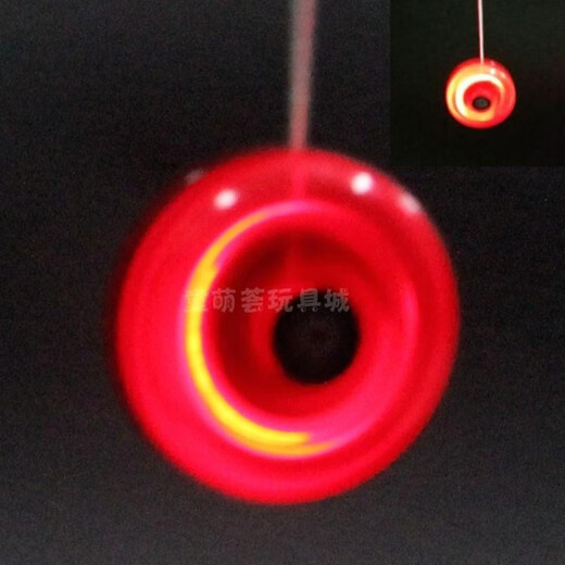 Miracle Girl Yo-Yo-Yo Mike Fantasy Treasure Box Ladybug Postilización periférica Juguete Yo-Yo Children's Children's Children's (Reciclaje automático) Modelo de iluminación de mariquitas
