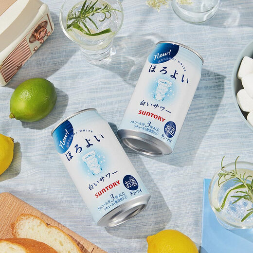 Horoyoi Suntory Fruit Wine Verschiedene Geschmacksrichtungen 350 ml*6 Dosen Cocktails mit minderwertigen Mädchen mit leicht betrunkenen Geschenken