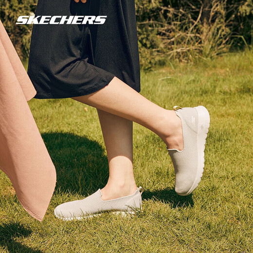 Skechers men's and women's shoes for autumn breathable lazy shoes casual and simple walking shoes for parents