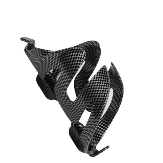 40,000 kilometers mountain bike carbon fiber textured double-wing water cup holder cycling accessories bicycle water bottle holder