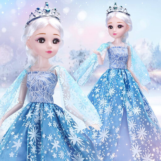 Sodi Muñecas para niños Juguetes Regalos de cumpleaños de niña Nieve de nieve de nieve a la princesa Aisha juega a la casa muñeca muñeca