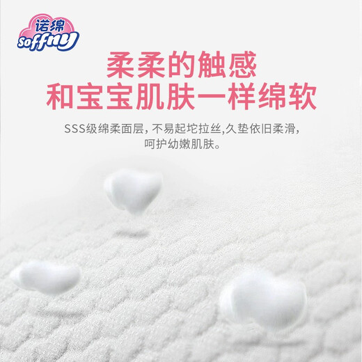 Nuomian Baby Care Padt Children's Urine PAD BRAINable Nuomian Grande tante PAD MENSTURE MENSTRUAL PAD URINE DISPOSIBLE 6-60 Tablettes 33 * 45cm Small [6 comprimés * 1 pack]