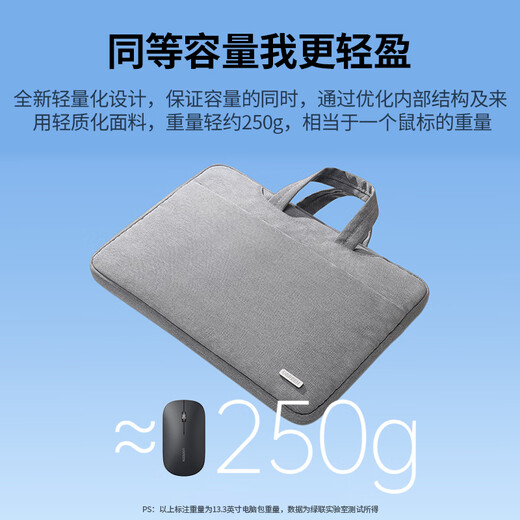 Green Link Computer Bag Portable 16-inch Laptop Business Bag Suitable for Huawei, Xiaomi, and Lenovo Gaming Laptops with Large Capacity Storage