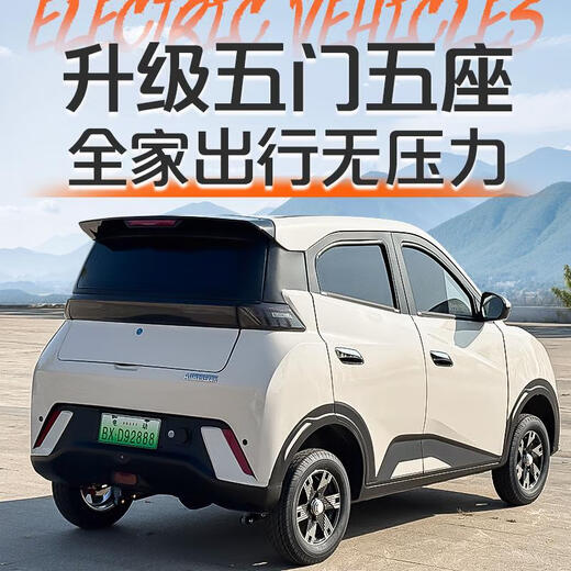 Xingpeng Haiou's new four-wheel electric vehicle small household ladies' scooter petrol-electric air-conditioning new energy four-wheel battery vehicle insurance cost for one year