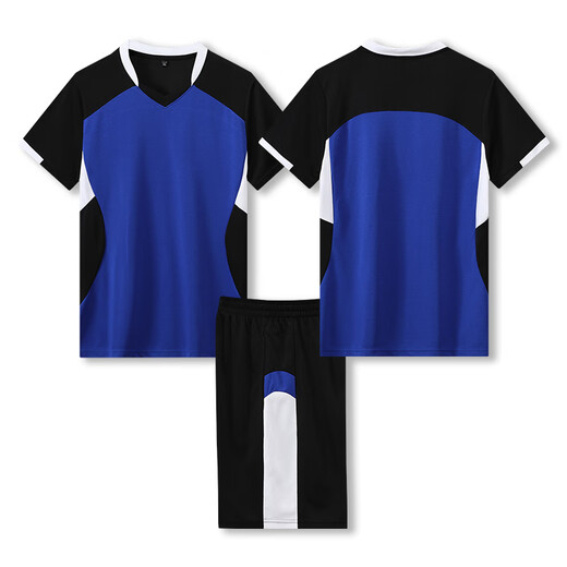 尚好服饰排球服网球服套装羽毛球服乒乓球服运动服训练服短袖团购速干衣 AX-A835白色定制 XL-男165-170CM