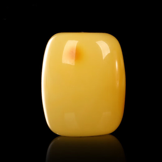 Shiyin Natural Amber Beeswax Accessories Passepartout Accessories Beeswax Bucket Beads Raw Mineral Loose Beads Single Beads Raw Stone Polished Diameter About 10mm