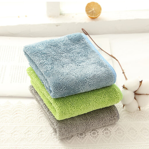 Roman style mopping rags 24*40cm*3 lint-free floor mopping towels clip-on mop flat mop replacement