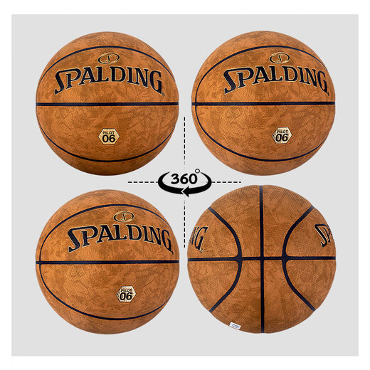 Spalding Spalding Pilot 06 Higroscópico Indoor y Outdoor No. 7 Baloncesto 77-739Y