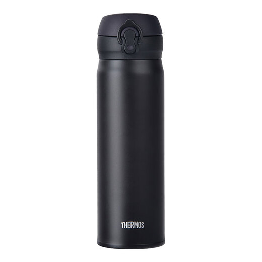 THERMOS thermos cup stainless steel water cup matte black 500ml cold cup portable JNL-502 Double Eleven gift