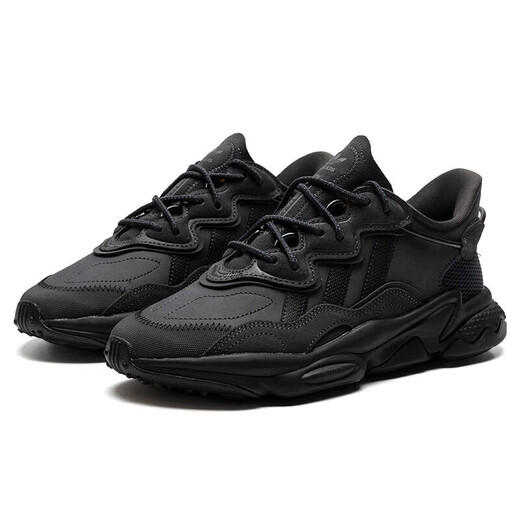 ADIDAS (Adidas) Clover Men's Shoes Spring New Ozweego Retro Daddy Shoes Mesh Sports and Leisure Shoes Gy9926 Negro 41