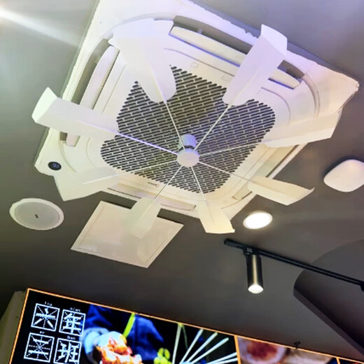 赛乐透中央空调挡风板导风扇天花机冷气出风口挡板吸顶机遮风板防直吹风 机导风扇