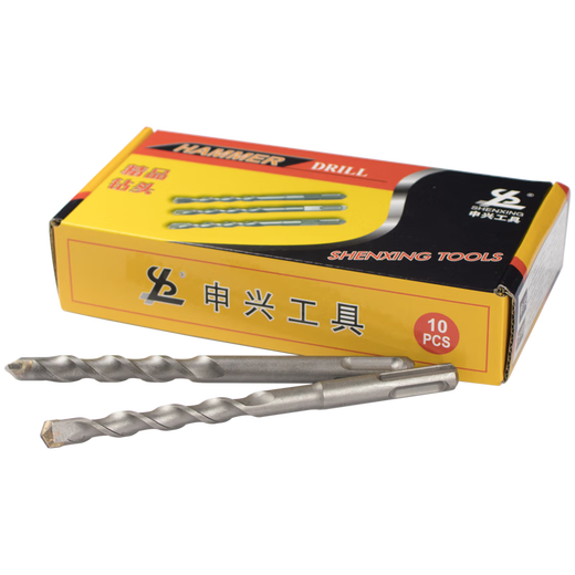 
XMSJ10 package non-standard round handle electric hammer drill bit wall concrete stone impact drill bit 4 5 5.5 12.5 round handle 11150mm ten